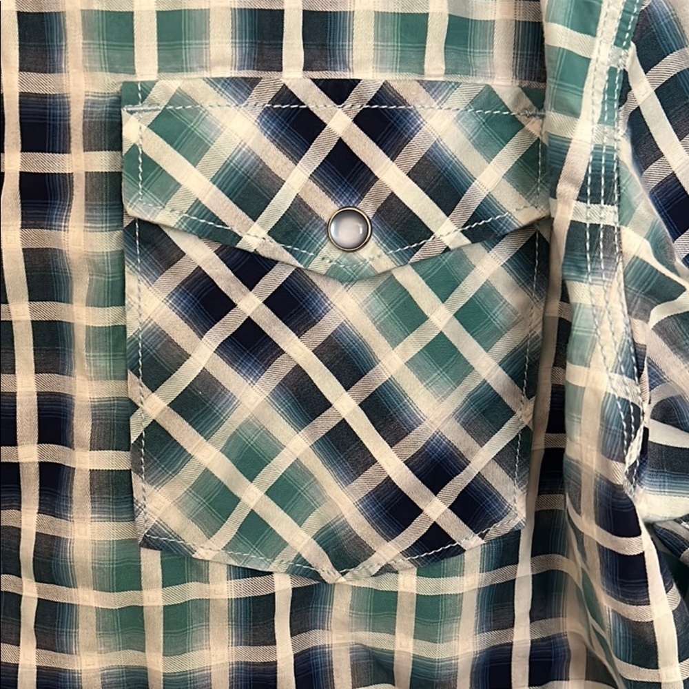 Age of Wisdom Men’s Western Style Shirt XXL - Picture 3 of 10